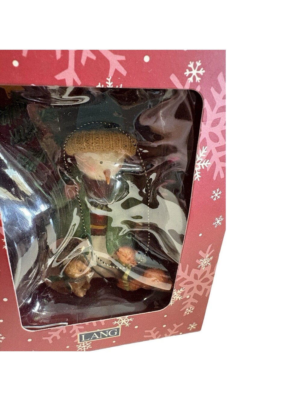 Lang Companies Christmas Ornament Woodland Snowman